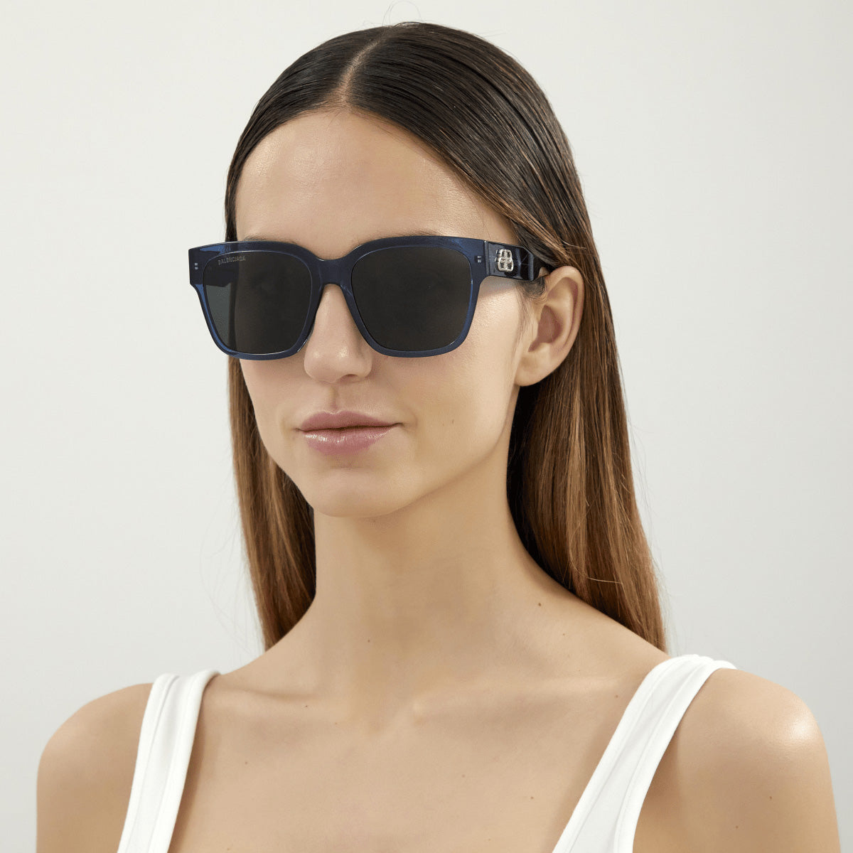 Balenciaga BB0056S 006 55 - Blue / Green #id:bb0056s006_s:108105