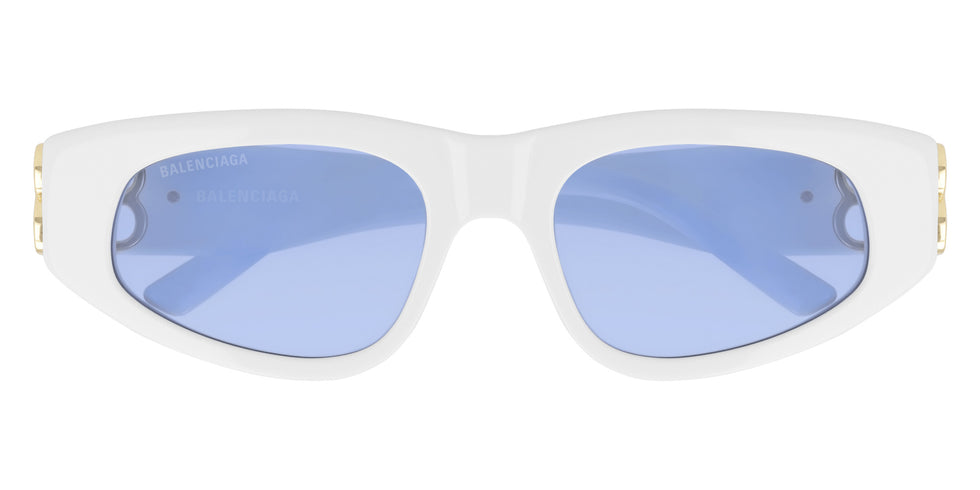 Balenciaga BB0095S 004 53 - White/Gold / Light Blue #id:bb0095s004_s:102100