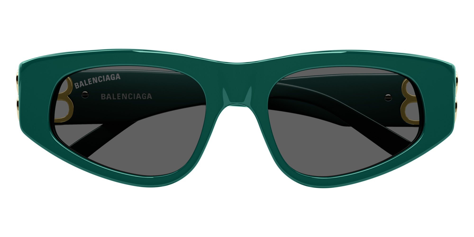 Balenciaga BB0095S 005 53 - Green/Gold / Gray #id:bb0095s005_s:104100