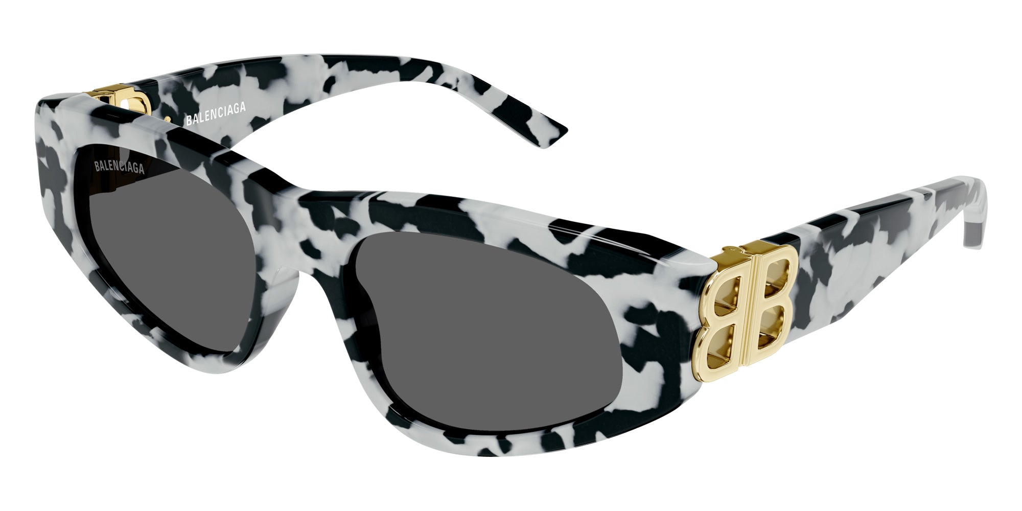 Balenciaga BB0095S 010 53 - Havana/Gold / Gray #id:bb0095s010_s:108105