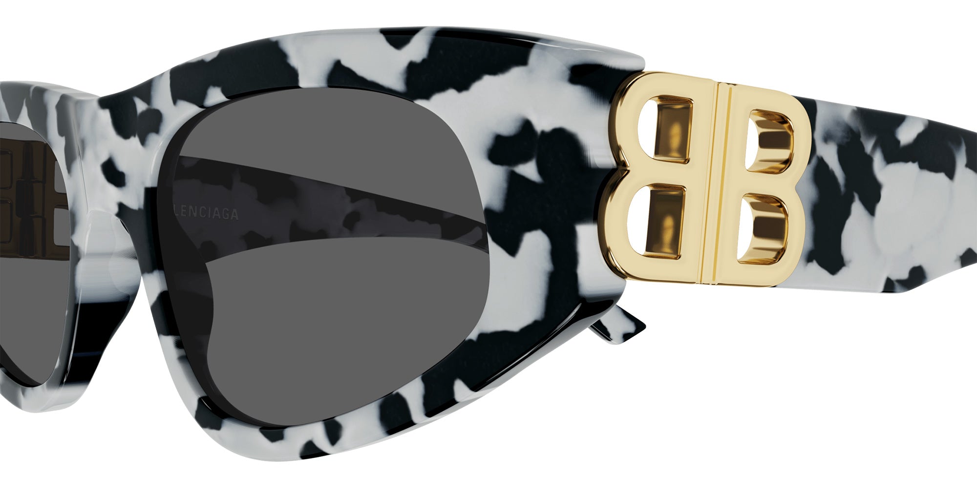 Balenciaga BB0095S 010 53 - Havana/Gold / Gray #id:bb0095s010_s:108110