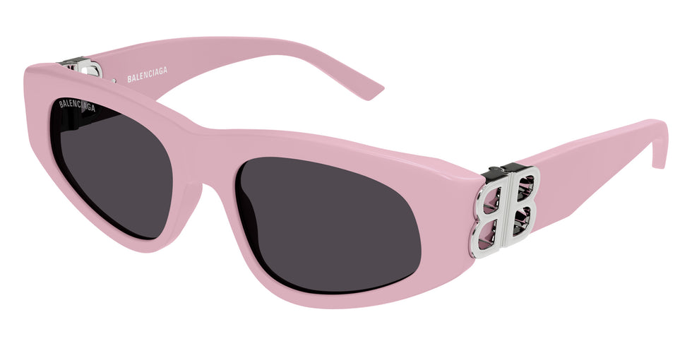 Balenciaga BB0095S 013 53 - Pink/Silver / Gray #id:bb0095s013_s:112105