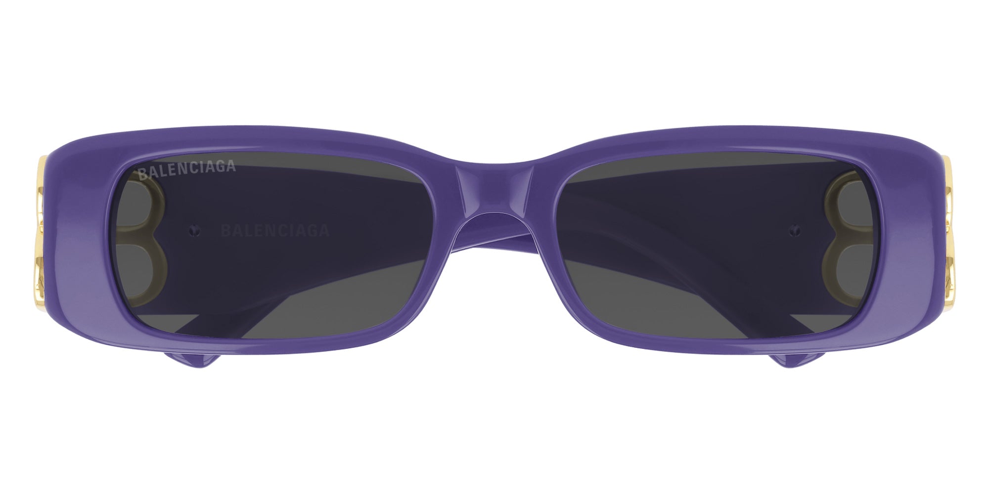 Balenciaga BB0096S 004 51 - Violet/Gold / Gray #id:bb0096s004_s:102100