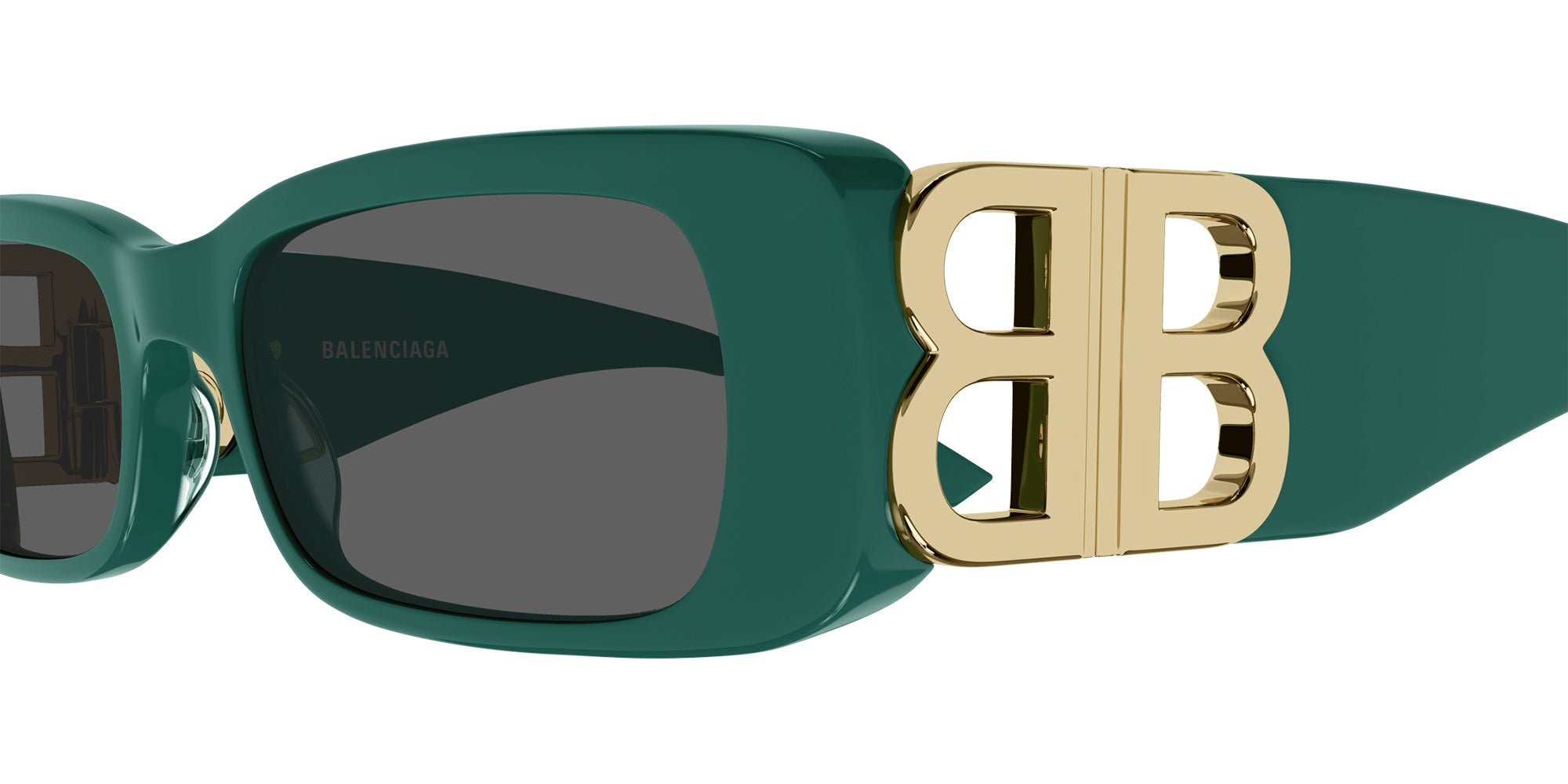 Balenciaga BB0096S 006 51 - Green/Gold / Gray #id:bb0096s006_s:106110