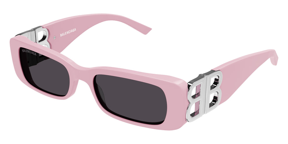 Balenciaga BB0096S 012 51 - Pink/Silver / Gray #id:bb0096s012_s:110105