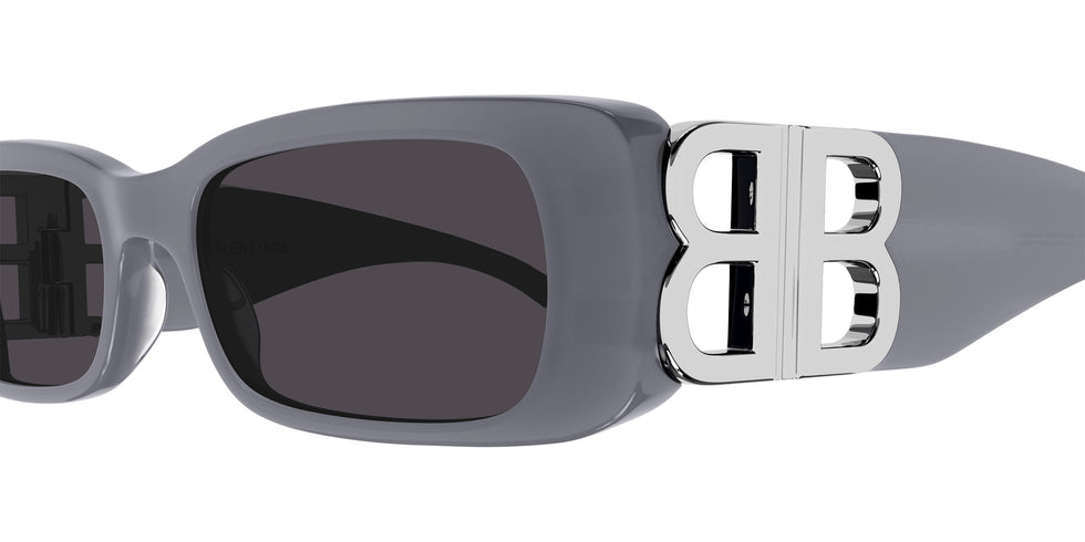 Balenciaga BB0096S 014 51 - Gray/Silver / Gray #id:bb0096s014_s:112110