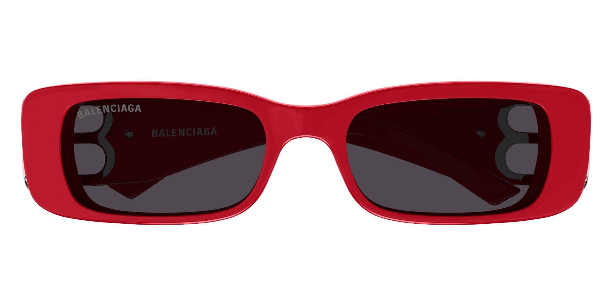 Balenciaga BB0096S 015 51 - Red/Silver / Gray #id:bb0096s015_s:114100