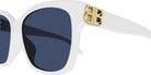 Balenciaga BB0102SA 004 57 - White/Gold / Blue #id:bb0102sa004_s:100110