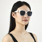 Balenciaga BB0102SA 004 57 - White/Gold / Blue #id:bb0102sa004_s:100115