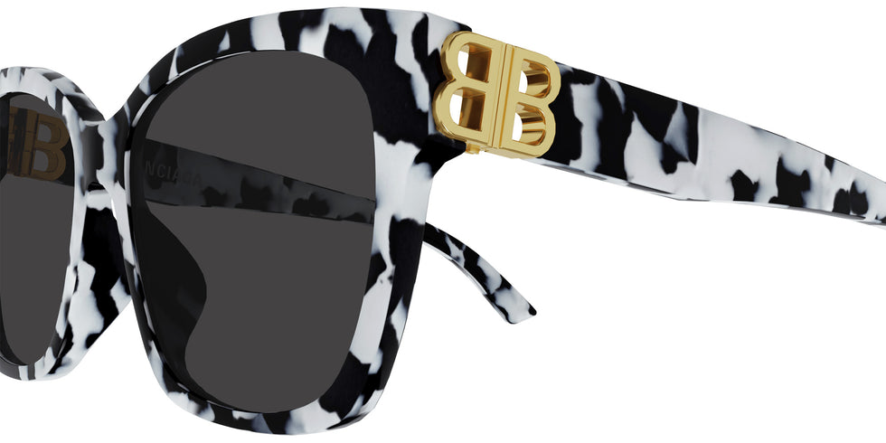 Balenciaga BB0102SA 007 57 - Havana/Gold / Gray #id:bb0102sa007_s:104110