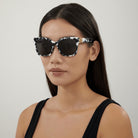 Balenciaga BB0102SA 007 57 - Havana/Gold / Gray #id:bb0102sa007_s:104115