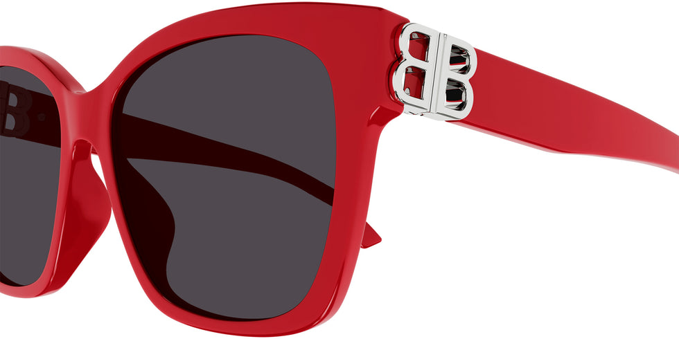 Balenciaga BB0102SA 012 57 - Red/Silver / Gray #id:bb0102sa012_s:106110