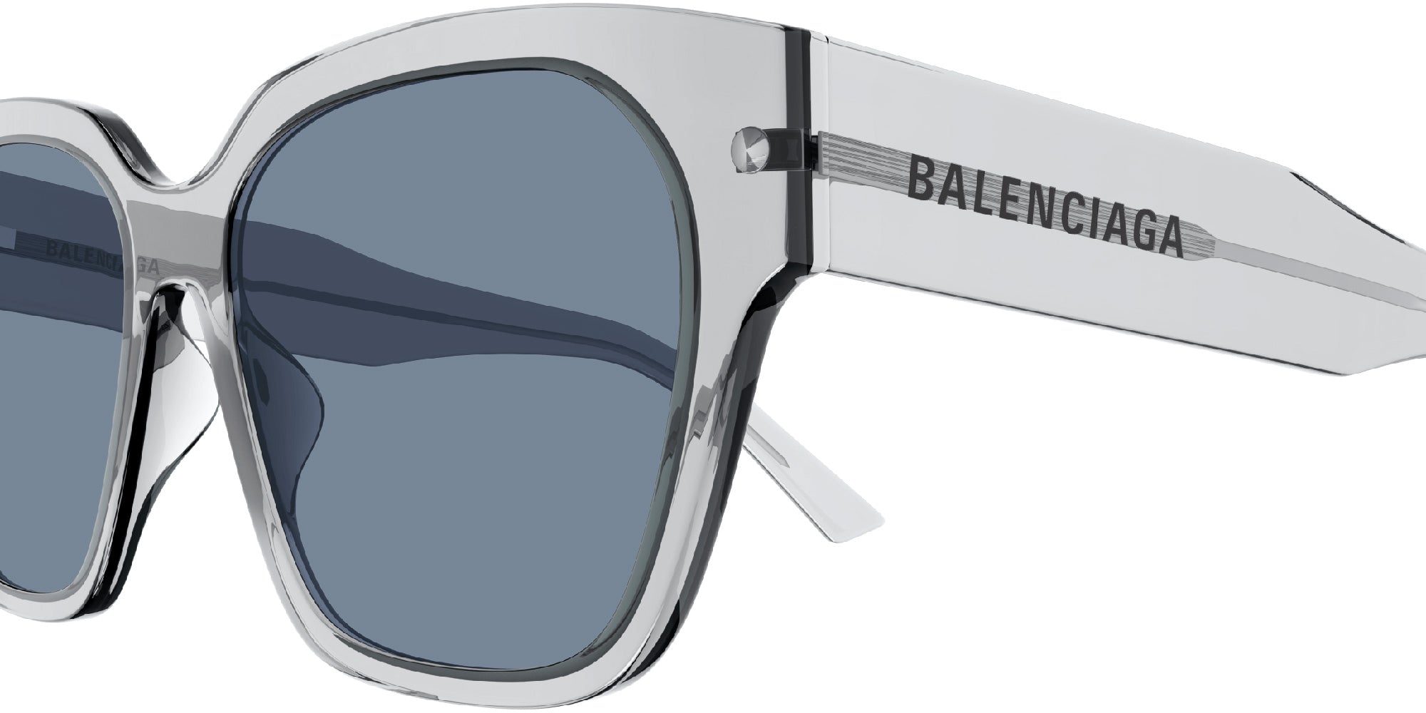 Balenciaga BB0215SA Oversized Sunglasses | EyeOns.com