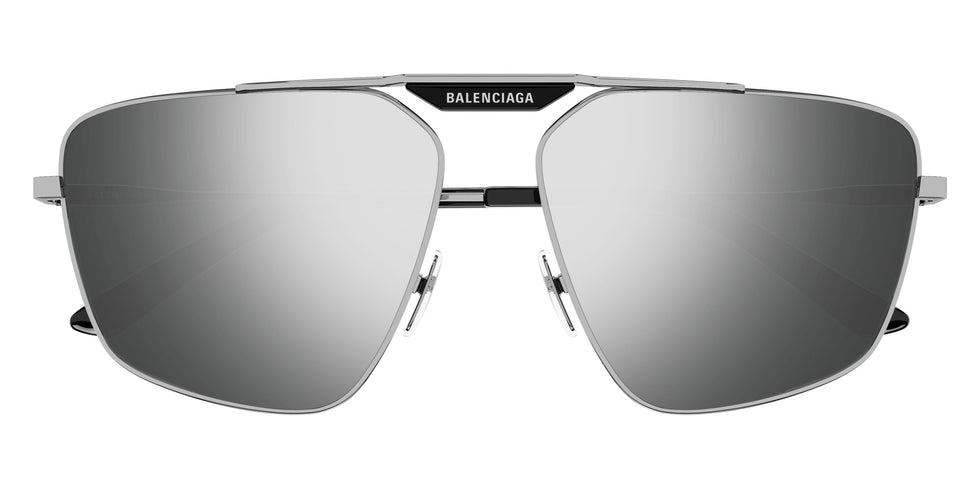 Balenciaga BB0246SA 002 61 - Silver / Silver Mirrored Double #id:bb0246sa002_s:100100