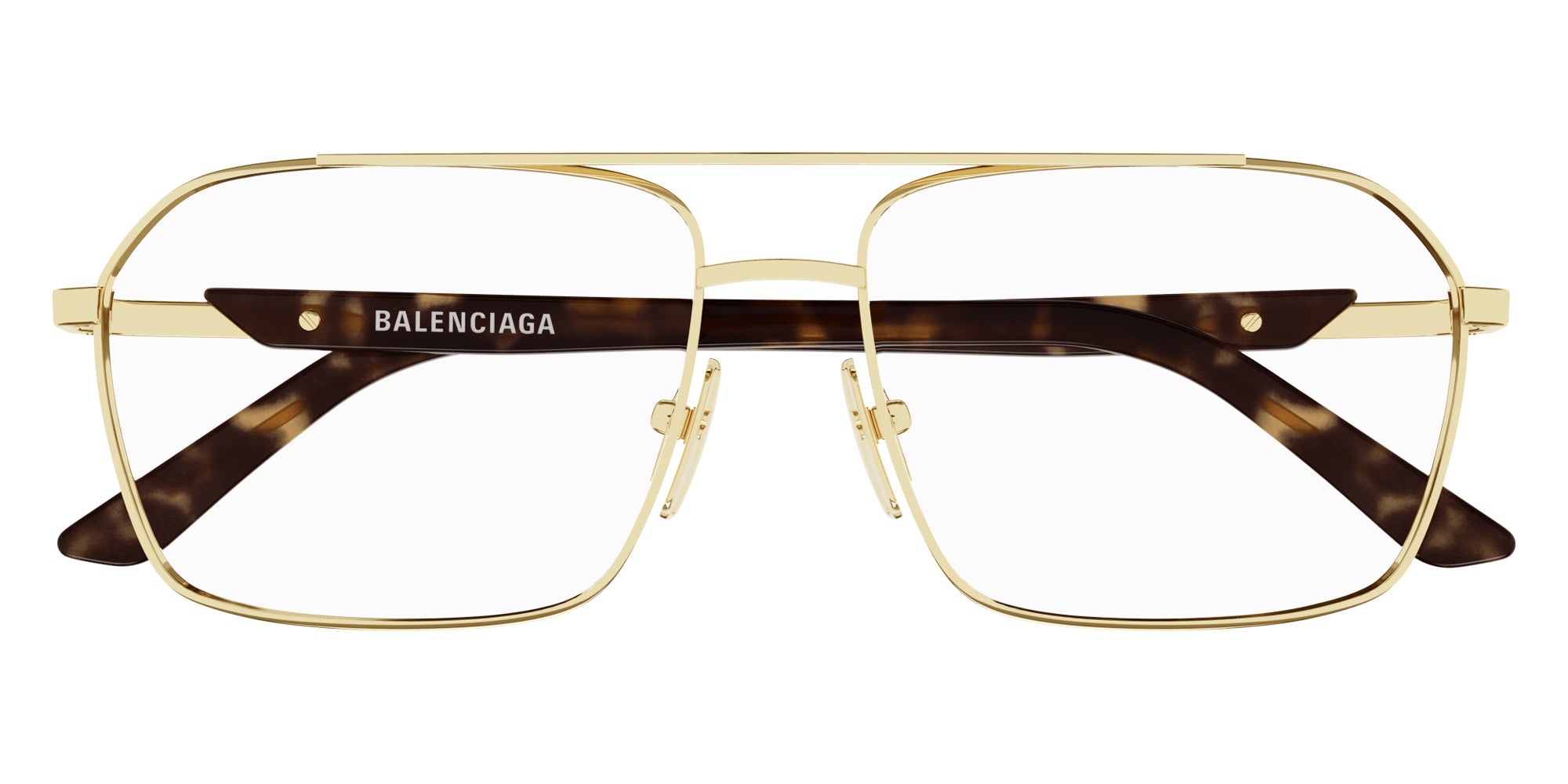Balenciaga BB0248O 002 57 - Gold/Havana #id:bb0248o002_s:100100