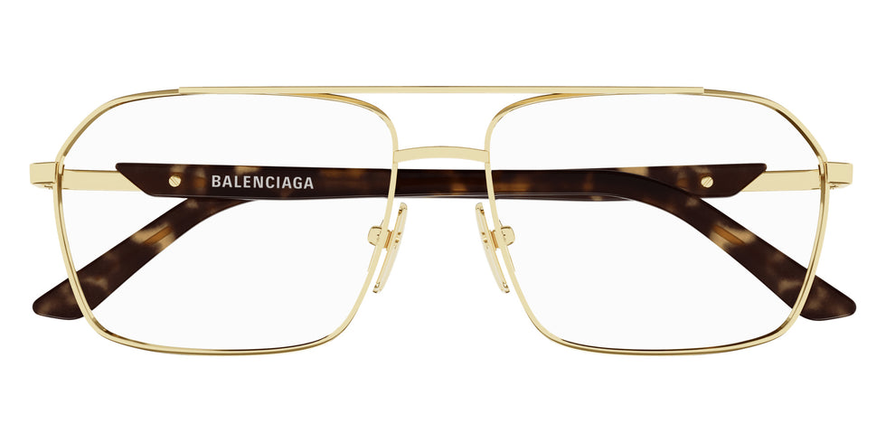 Balenciaga BB0248O 002 57 - Gold/Havana #id:bb0248o002_s:100100