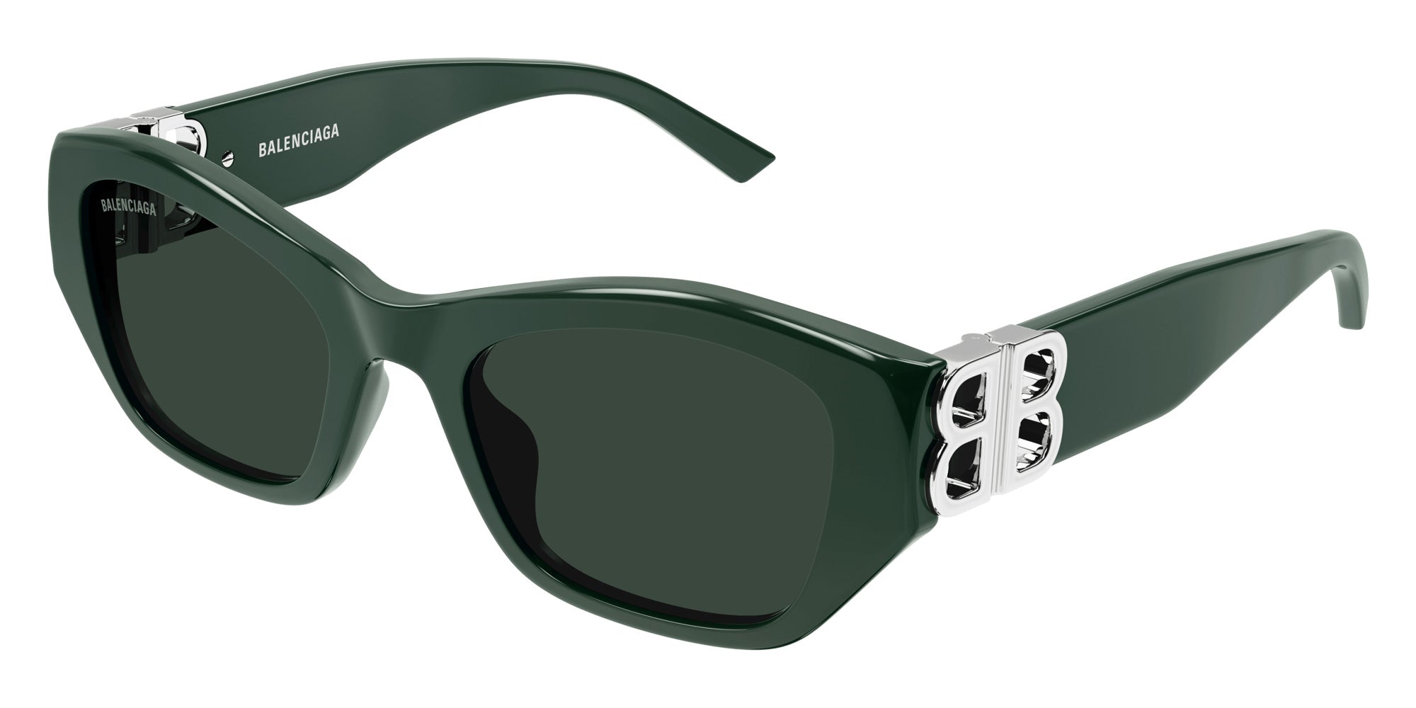 Balenciaga BB0311SK 004 53 - Green / Green #id:bb0311sk004_s:100105