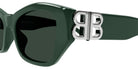 Balenciaga BB0311SK 004 53 - Green / Green #id:bb0311sk004_s:100110