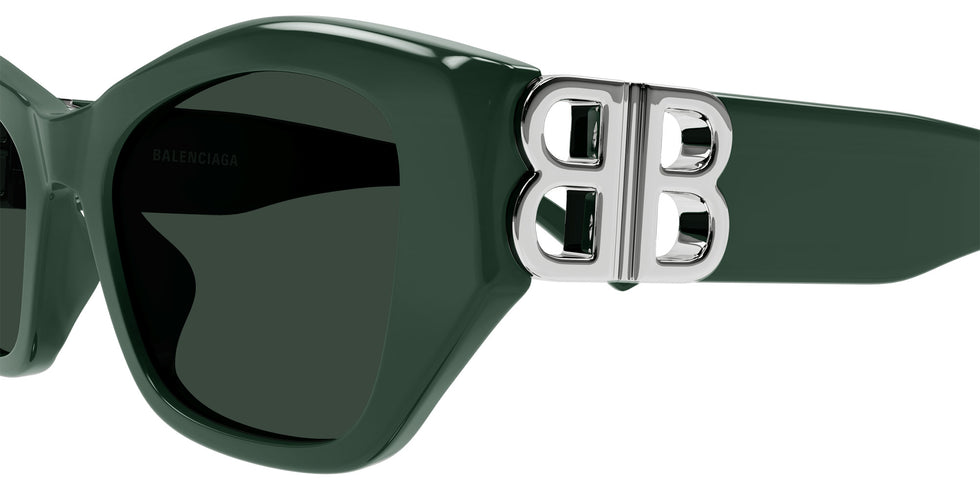 Balenciaga BB0311SK 004 53 - Green / Green #id:bb0311sk004_s:100110