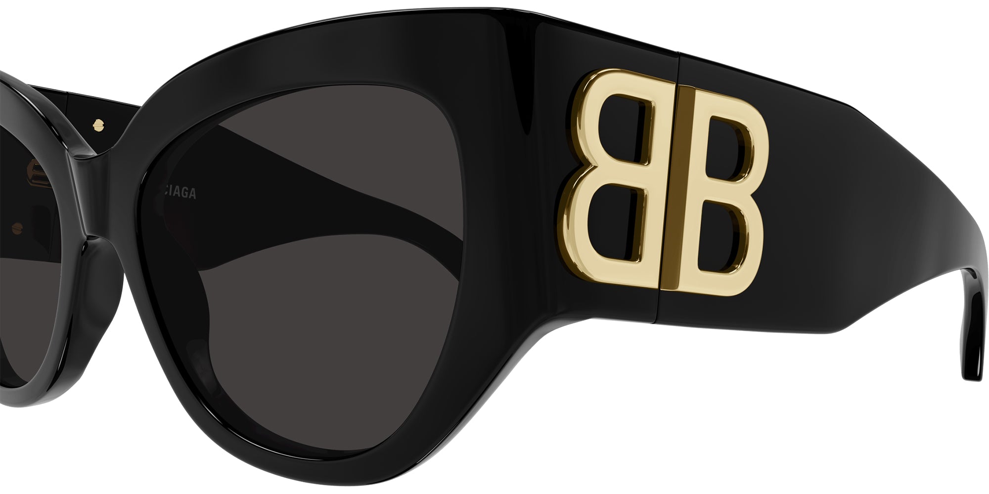 Balenciaga BB0322S 002 55 - Black / Gray #id:bb0322s002_s:100110