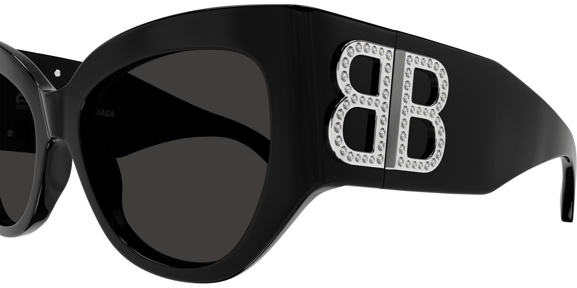 Balenciaga BB0322S 007 55 - Black / Gray #id:bb0322s007_s:100110