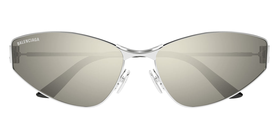 Balenciaga BB0335S 006 65 - Silver / Silver Mirrored #id:bb0335s006_s:102100