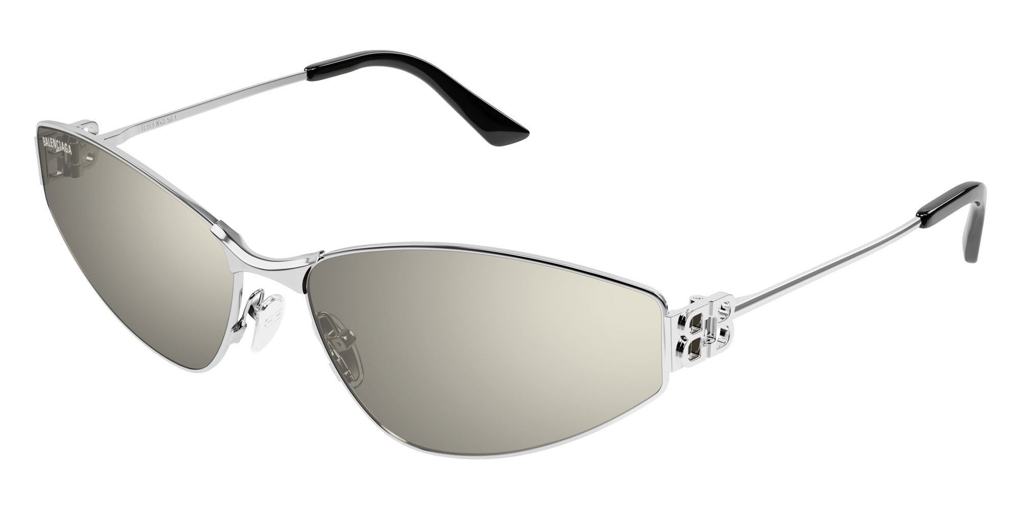 Balenciaga BB0335S 006 65 - Silver / Silver Mirrored #id:bb0335s006_s:102105