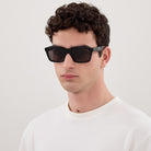 Balenciaga BB0423S 001 56 - Black / Gray #id:bb0423s001_s:100115