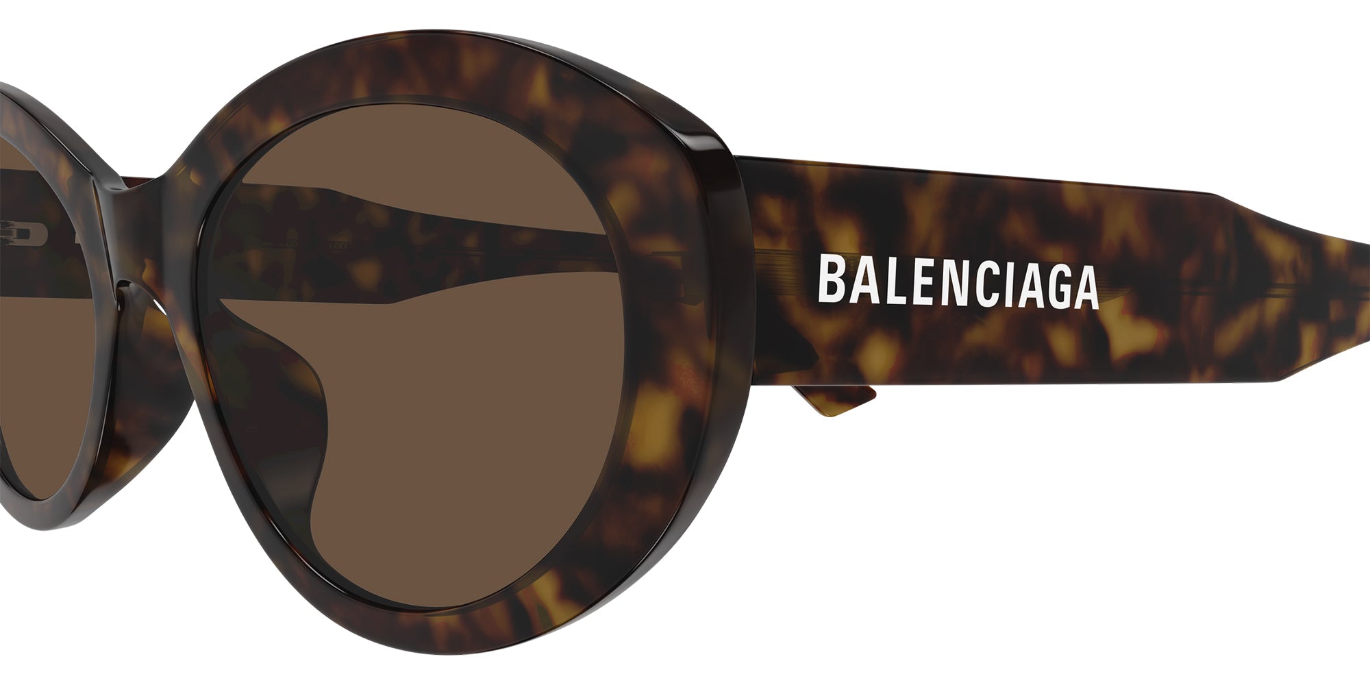 Balenciaga BB0446S Oval Sunglasses | EyeOns.com