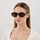 Balenciaga BB0446S 002 56 - Havana / Brown #id:bb0446s002_s:102115