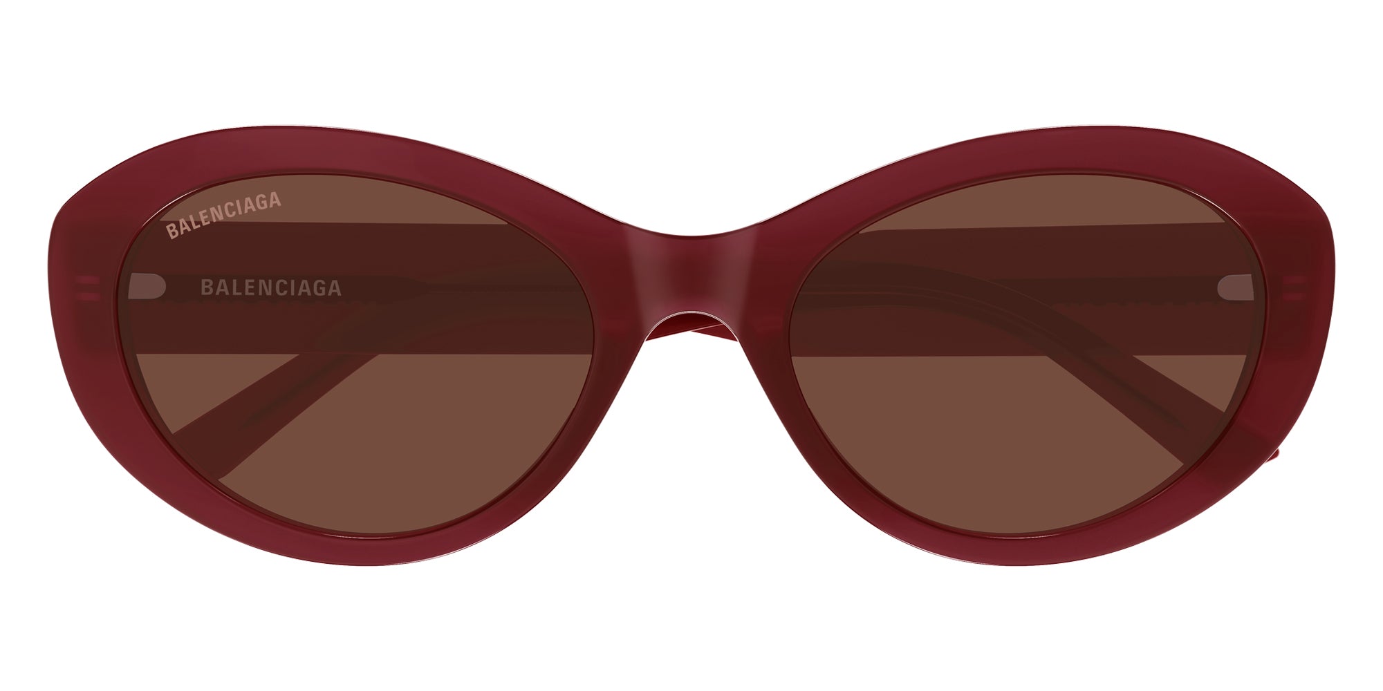 Balenciaga BB0446S Oval Sunglasses | EyeOns.com