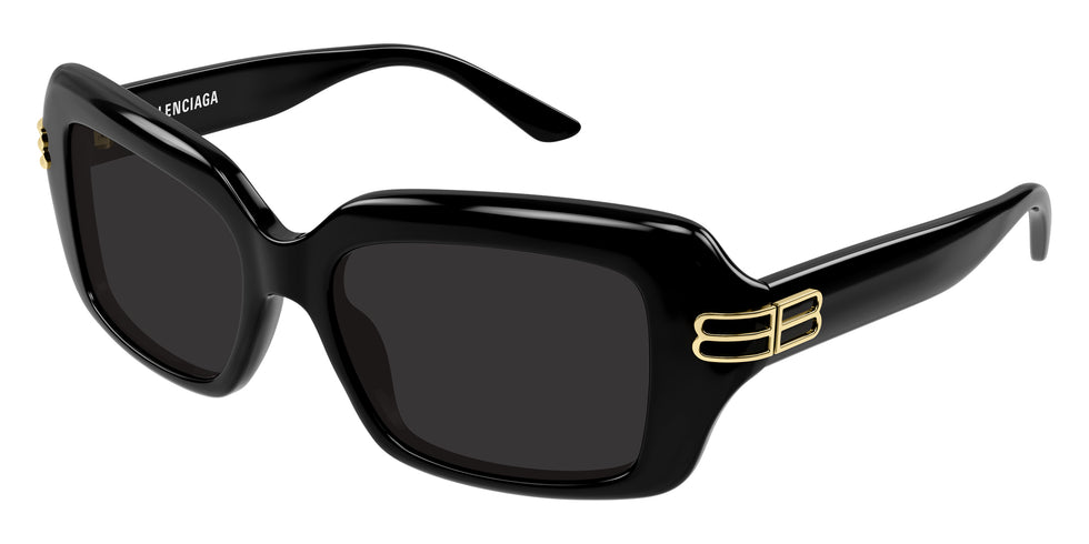 Balenciaga BB0465S 001 56 - Black / Gray #id:bb0465s001_s:100105