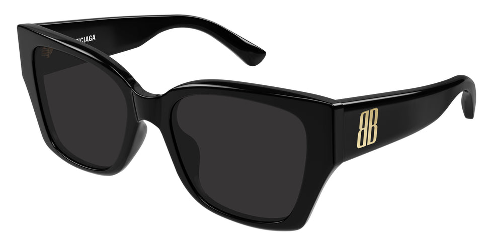 Balenciaga BB0474S 001 55 - Black / Gray #id:bb0474s001_s:100105