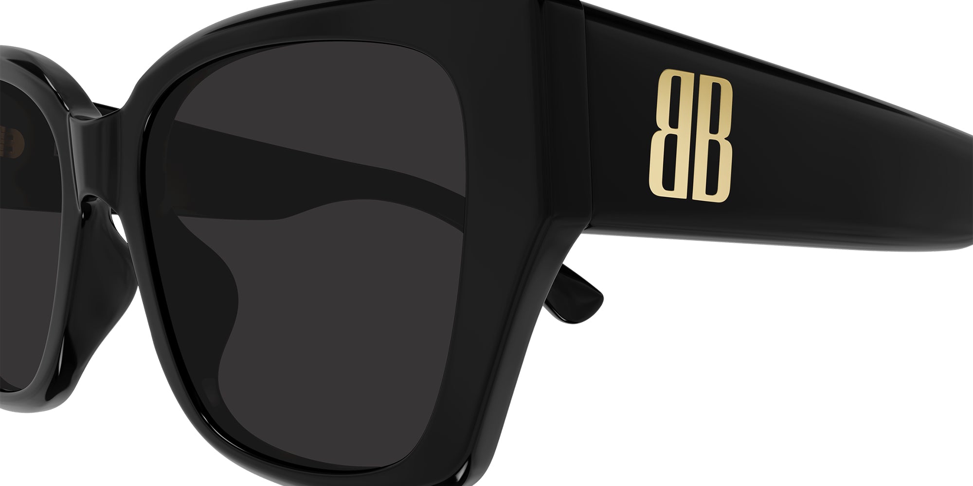 Balenciaga BB0474S 001 55 - Black / Gray #id:bb0474s001_s:100110