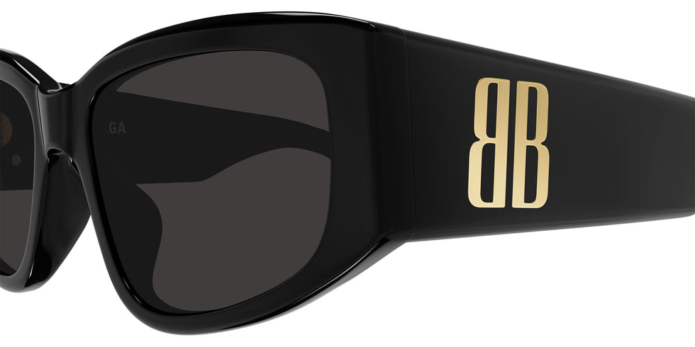 Balenciaga BB0475S 001 56 - Black / Gray #id:bb0475s001_s:100110