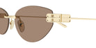 Balenciaga BB0486S 004 61 - Gold / Brown #id:bb0486s004_s:100110