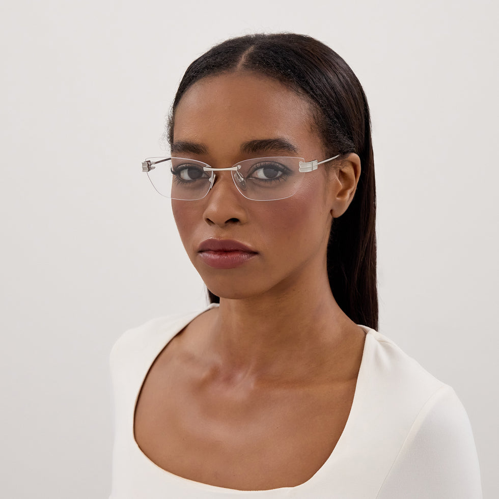 Balenciaga BB0490O 001 62 - Silver #id:bb0490o001_s:100120