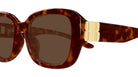 Balenciaga BB0508SK 002 55 - Havana / Brown #id:bb0508sk002_s:102110