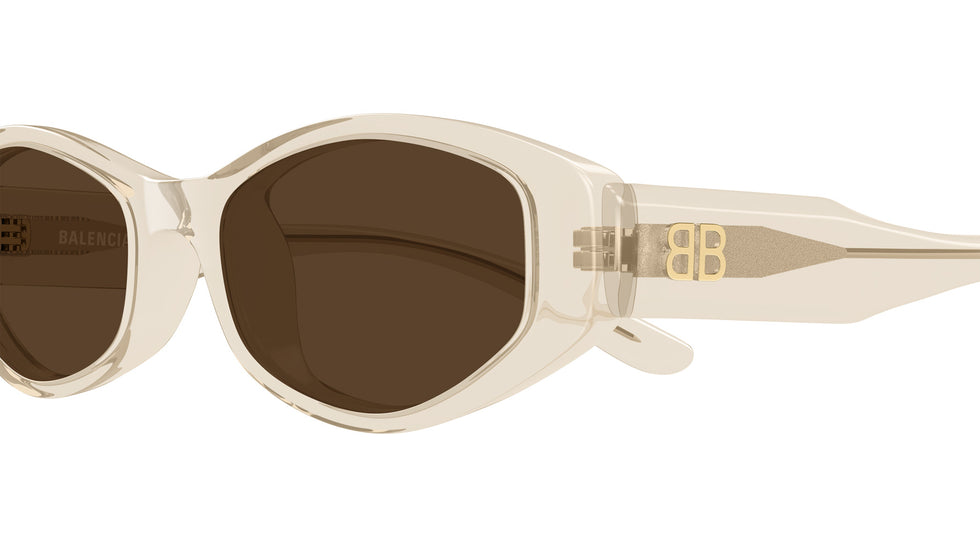 Balenciaga BB0509S 003 53 - Beige / Brown #id:bb0509s003_s:104110