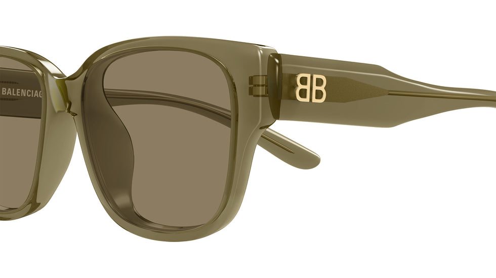 Balenciaga BB0512SK 004 56 - Green / Brown #id:bb0512sk004_s:104110