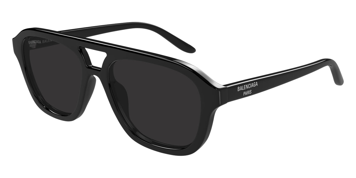 Balenciaga BB0525S 001 55 - Black / Gray #id:bb0525s001_s:100105