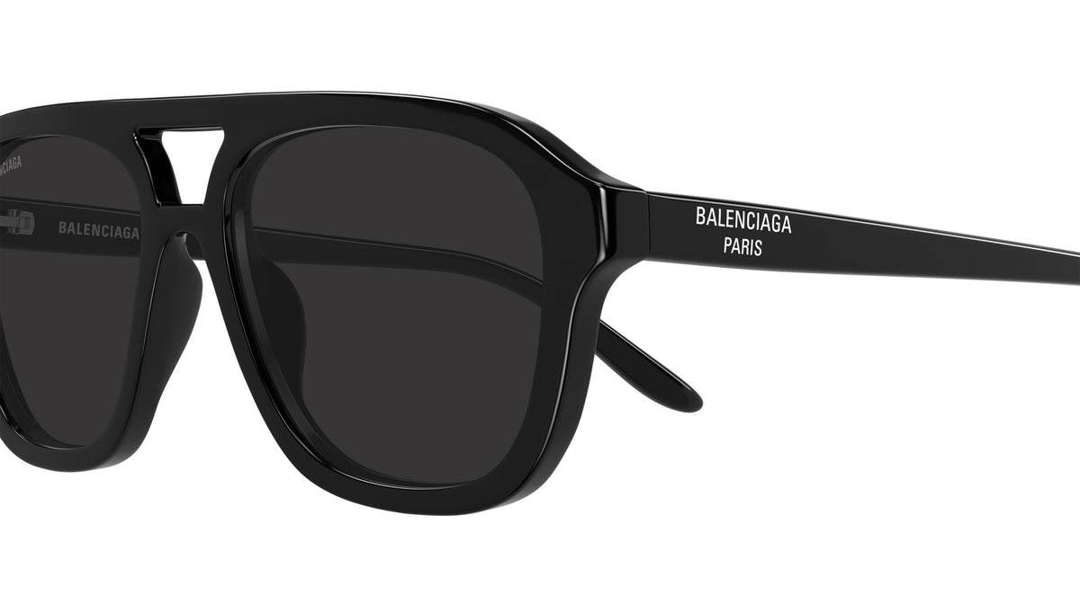 Balenciaga BB0525S 001 55 - Black / Gray #id:bb0525s001_s:100110