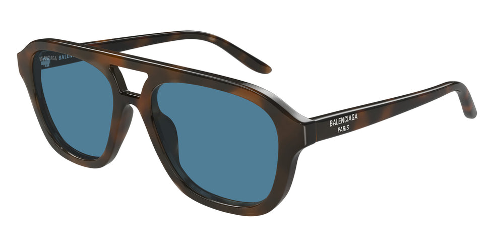 Balenciaga BB0525S 003 55 - Havana / Blue #id:bb0525s003_s:104105