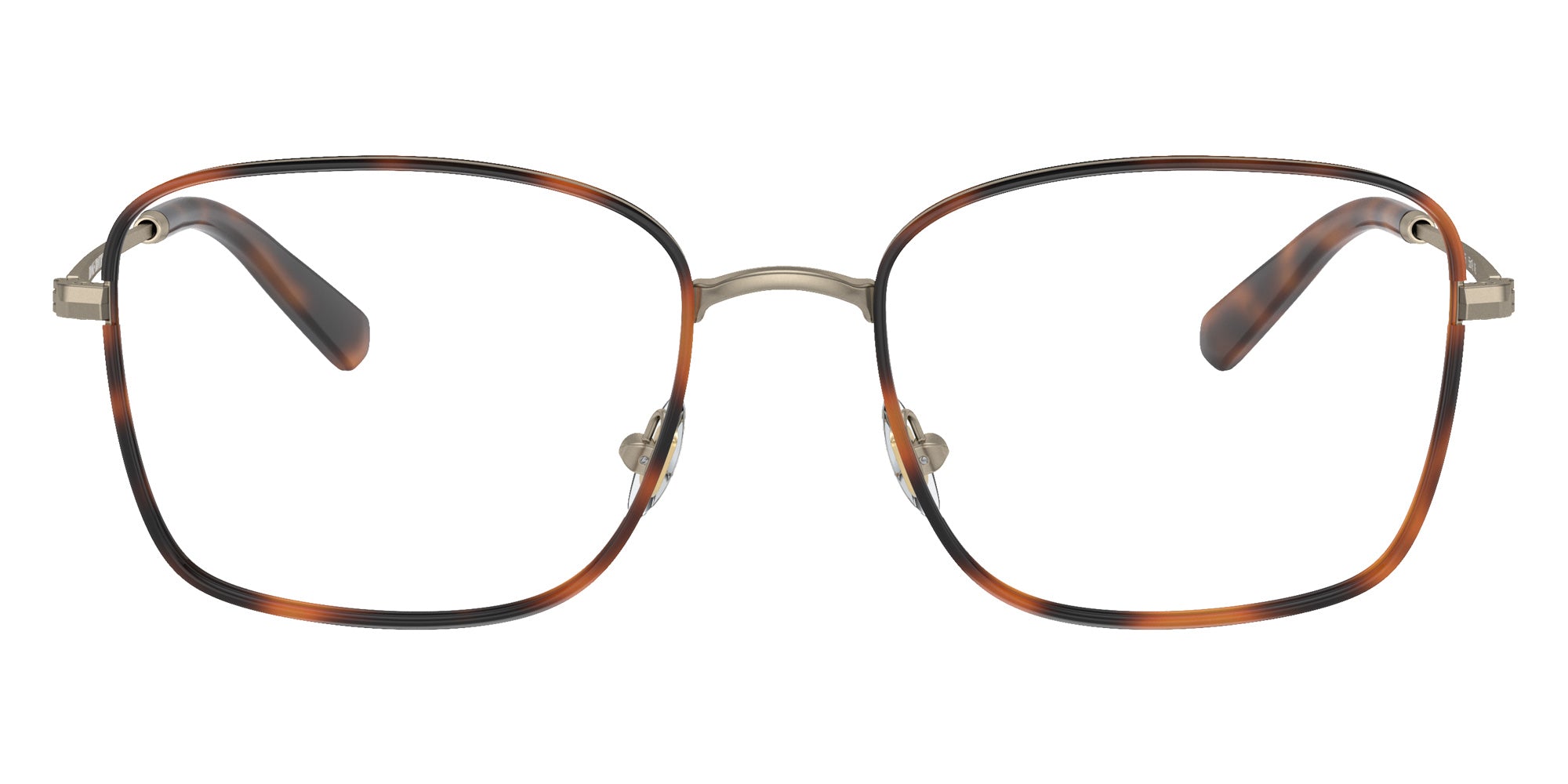 Brooks Brothers BB1105J 1015 53 - Light Gold/Dark Tortoise #id:bb1105j1015_s:100100