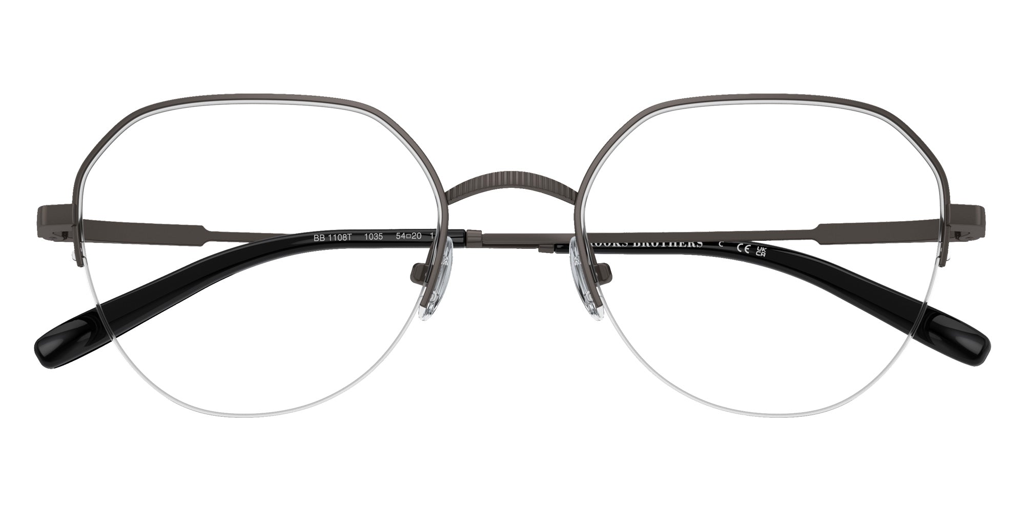 Brooks Brothers BB1108T 1035 54 - Matte Gunmetal #id:bb1108t1035_s:100120