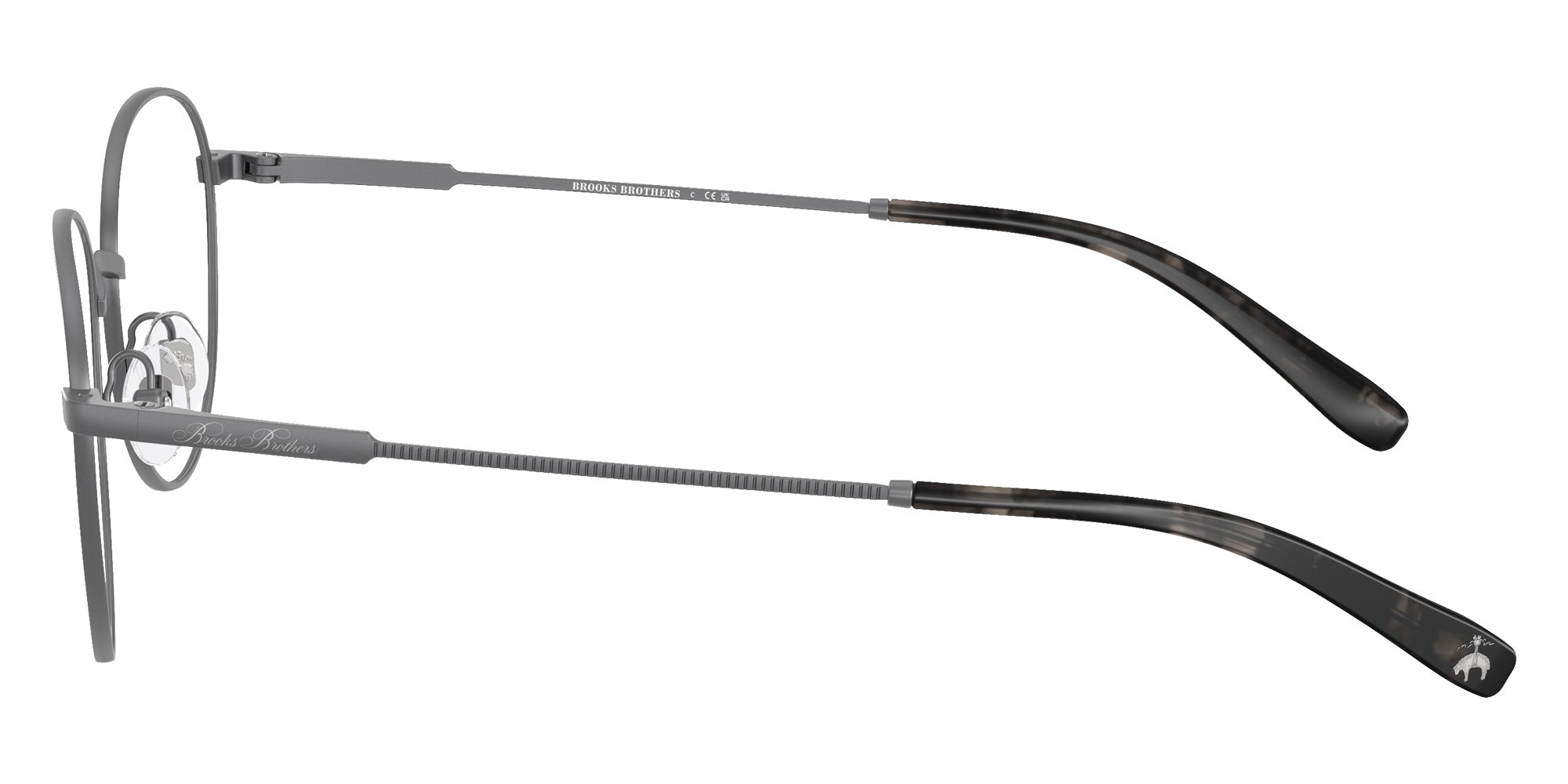 Brooks Brothers BB1122T 1035 53 - Matte Gunmetal #id:bb1122t1035_s:102110