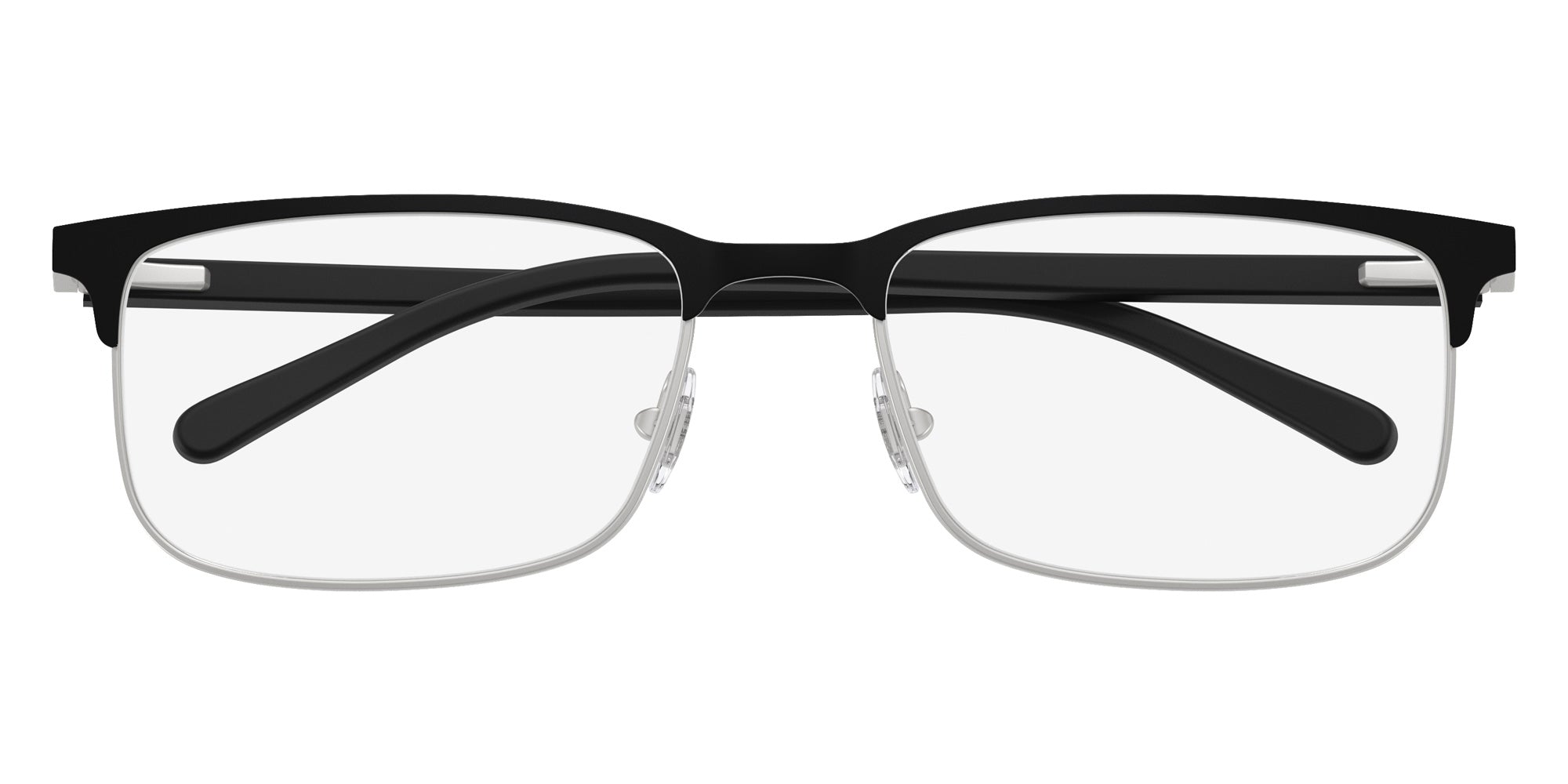 Brooks Brothers BB1124 1032 57 - Matte Silver #id:bb11241032_s:100120