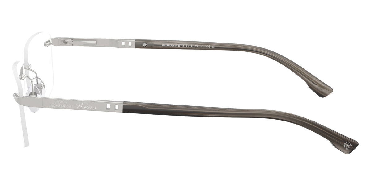 Brooks Brothers BB1134 1032 55 - Silver #id:bb11341032_s:104110