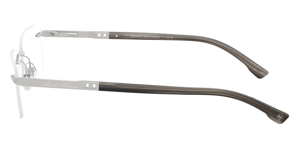 Brooks Brothers BB1134 1032 55 - Silver #id:bb11341032_s:104110
