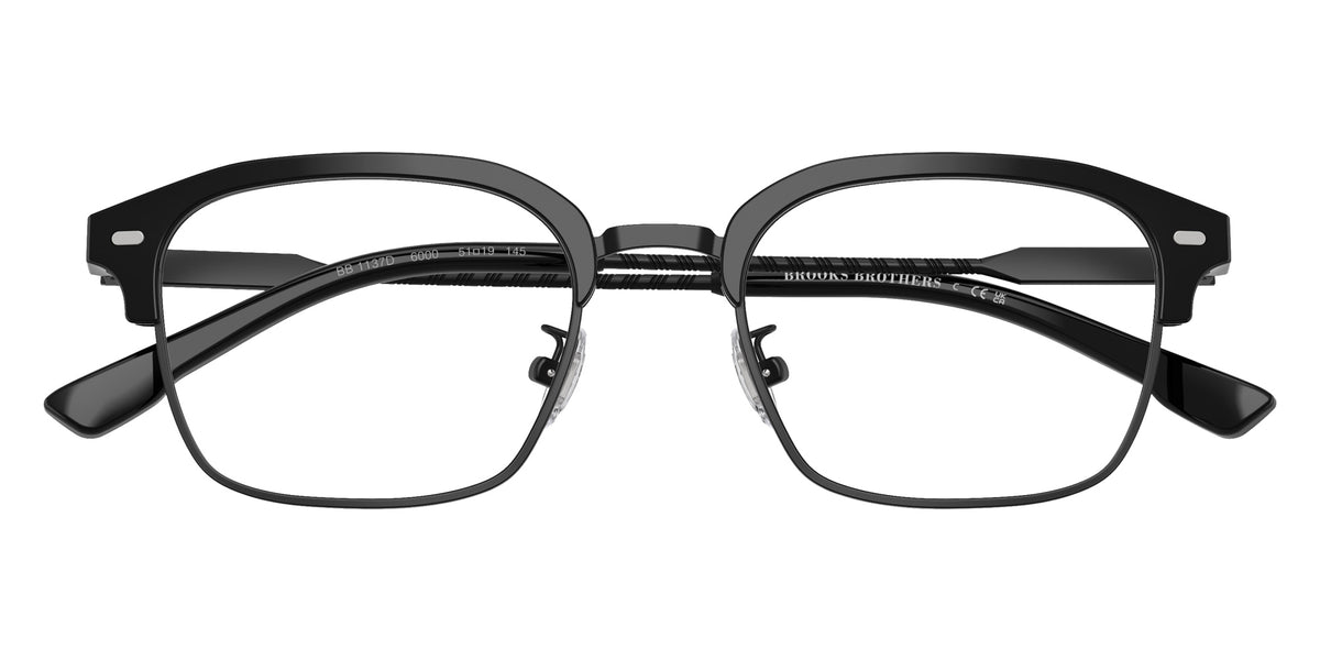 Brooks Brothers BB1137D 6000 51 - Black #id:bb1137d6000_s:100120